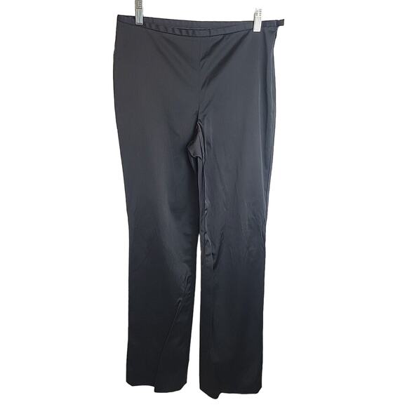 Dkny Pants - DKNY Black Straight Leg Mid Rise Formal Career Casual Dress Pants Women's Size 8